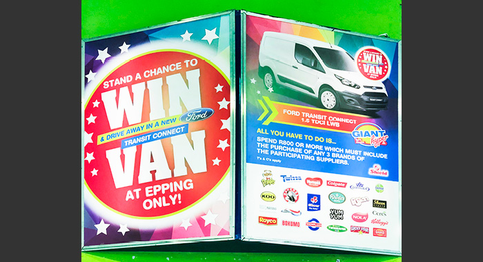 Giant Win a Car Gondola